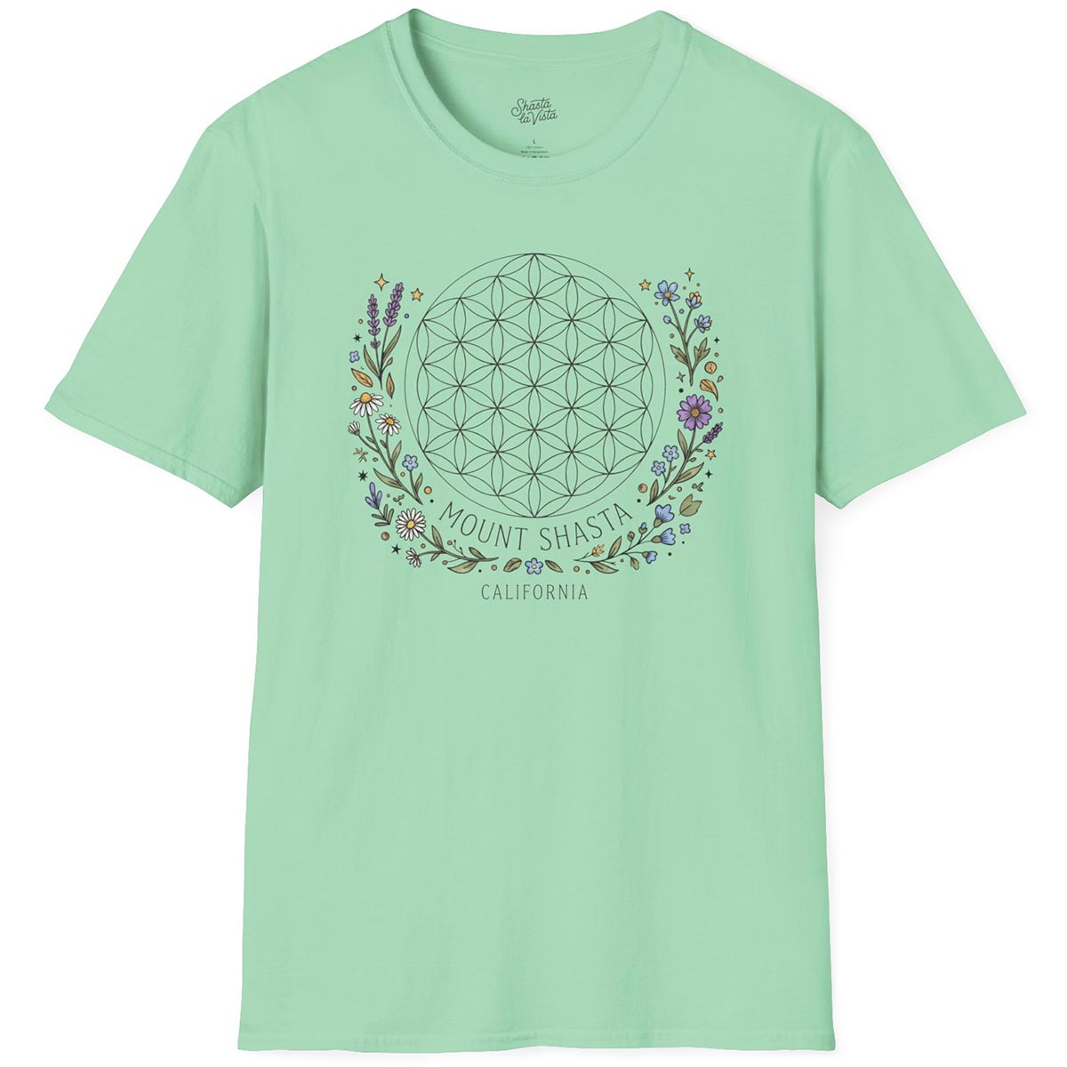 The Flower of Life Sacred Geometry T-Shirt