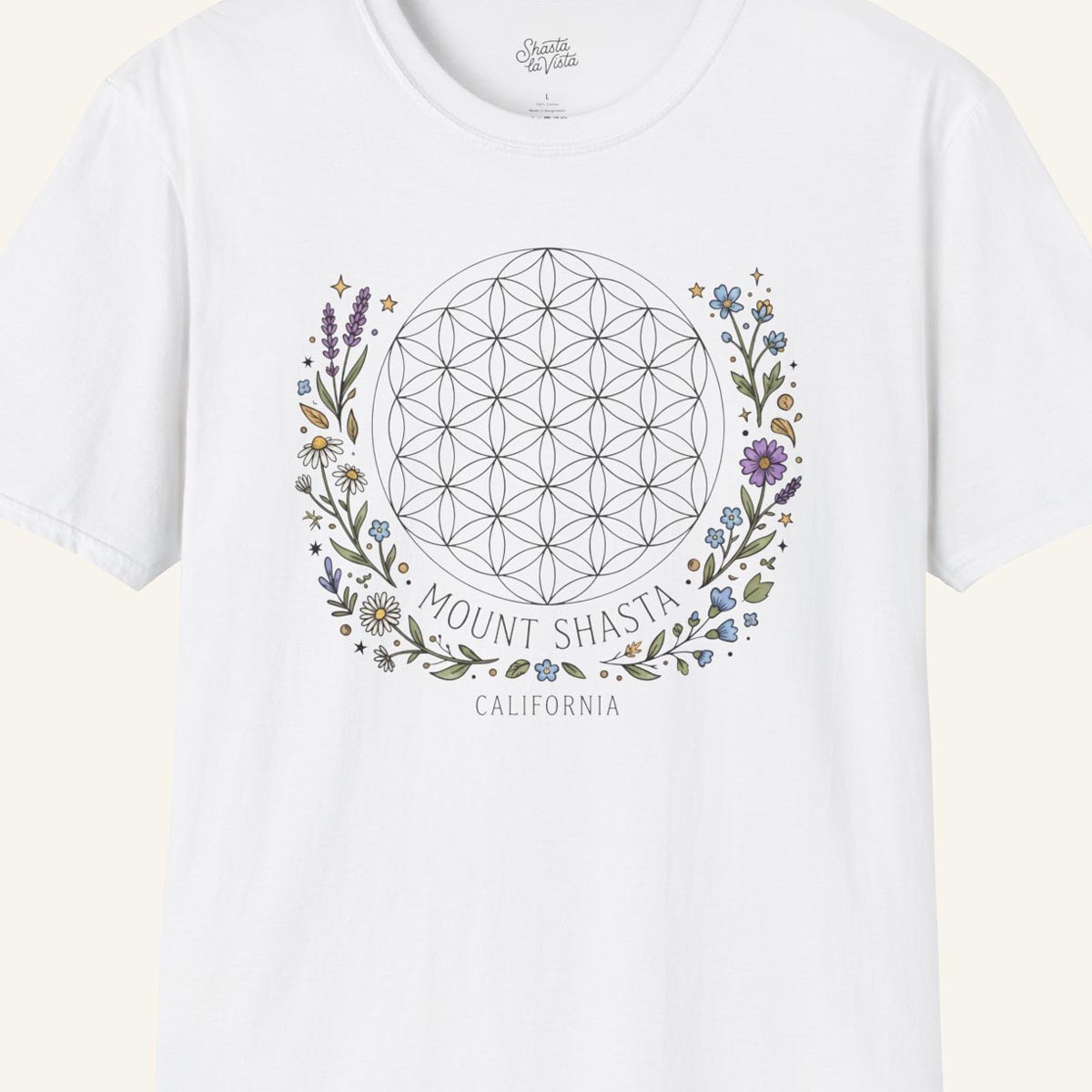 The Flower of Life Sacred Geometry T-Shirt