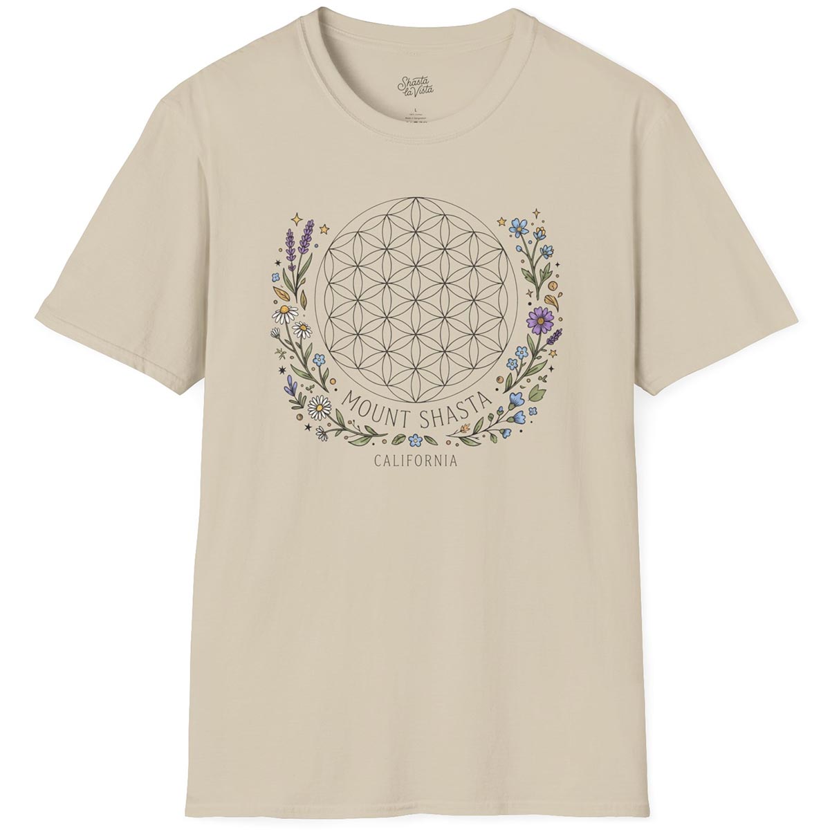 The Flower of Life Sacred Geometry T-Shirt
