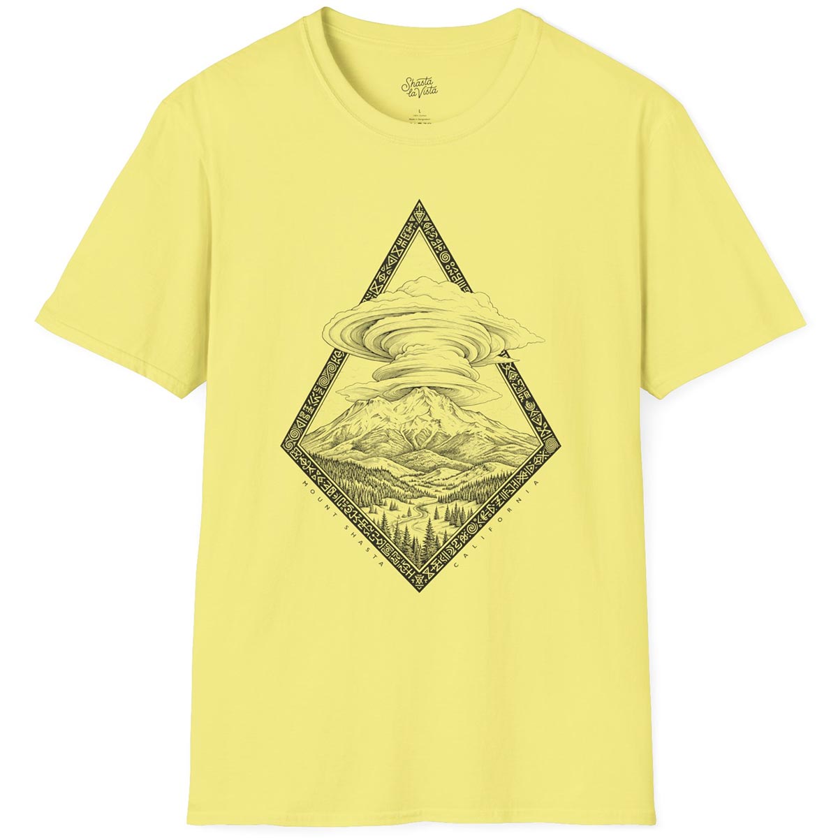 Mount Shasta Lenticular Clouds T-Shirt