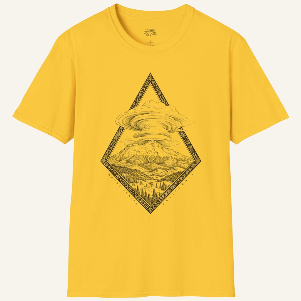 Mount Shasta Lenticular Clouds T-Shirt