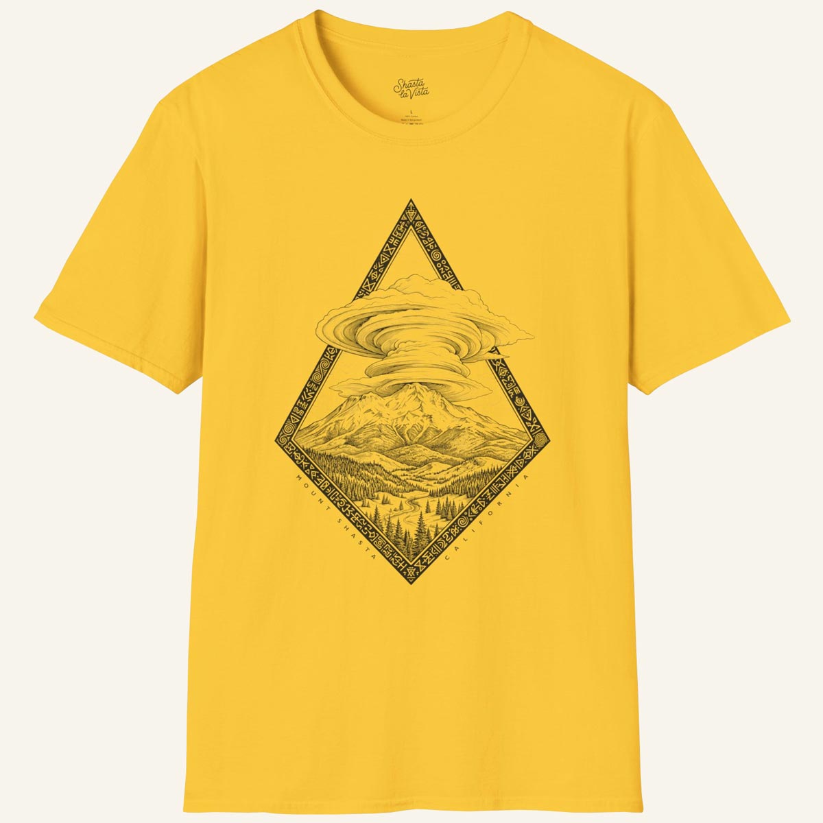 Mount Shasta Lenticular Clouds T-Shirt