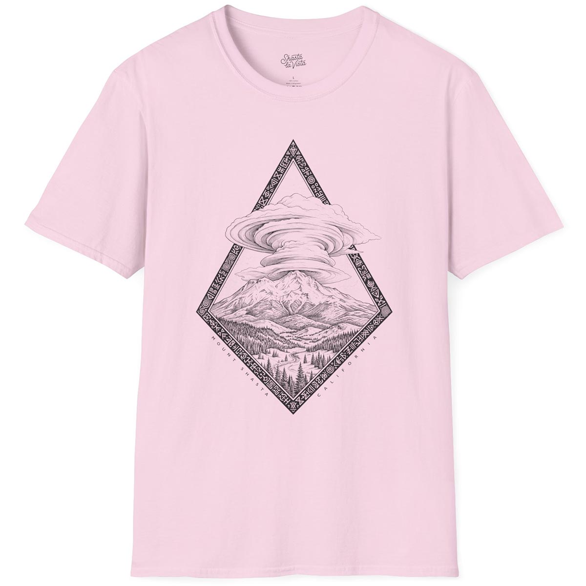 Mount Shasta Lenticular Clouds T-Shirt