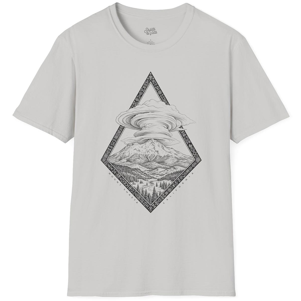 Mount Shasta Lenticular Clouds T-Shirt