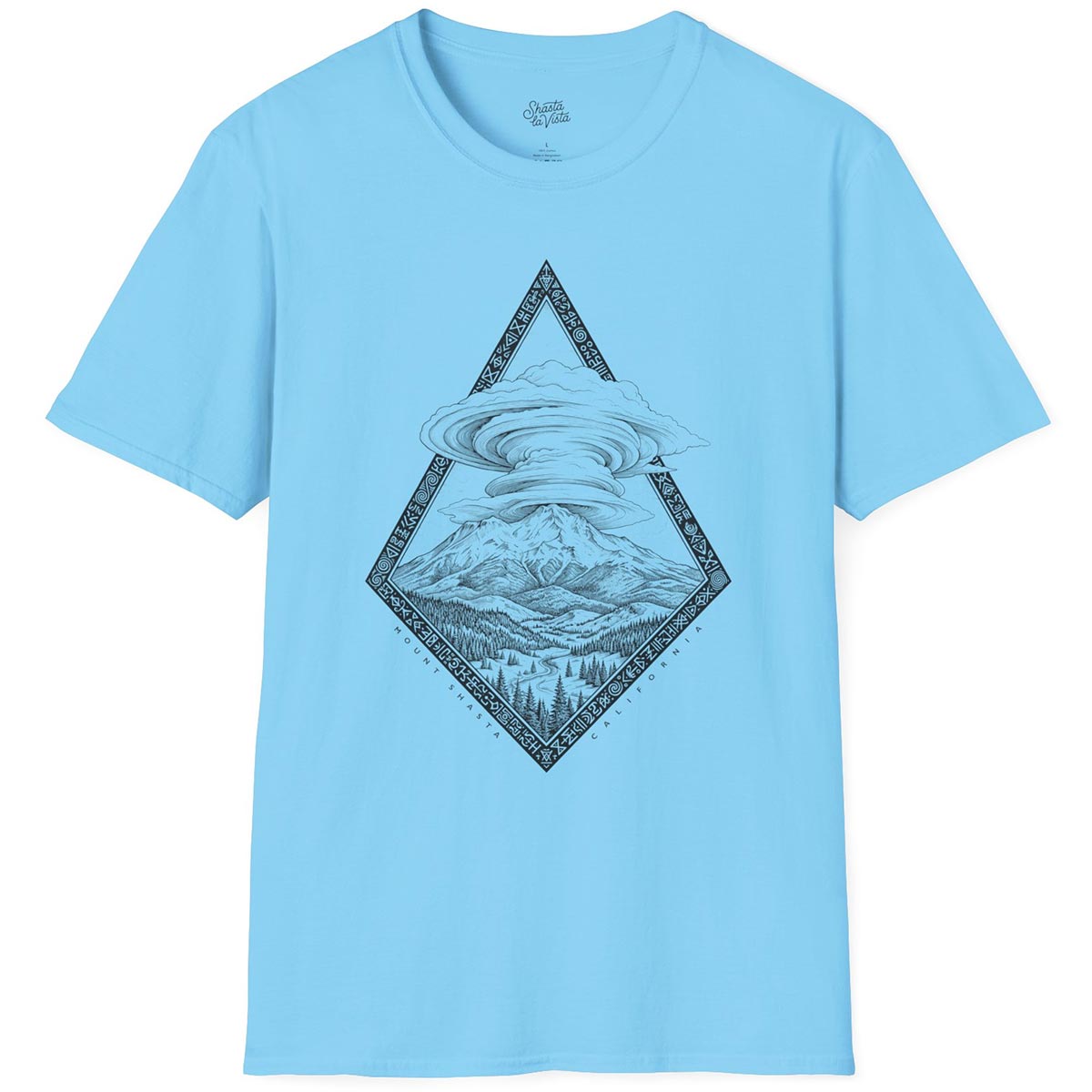 Mount Shasta Lenticular Clouds T-Shirt