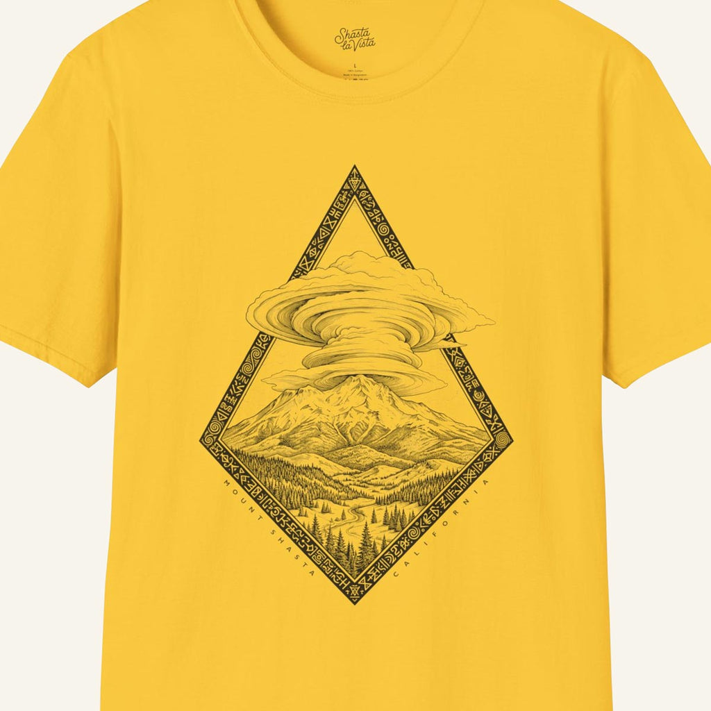 Mount Shasta Lenticular Clouds T-Shirt