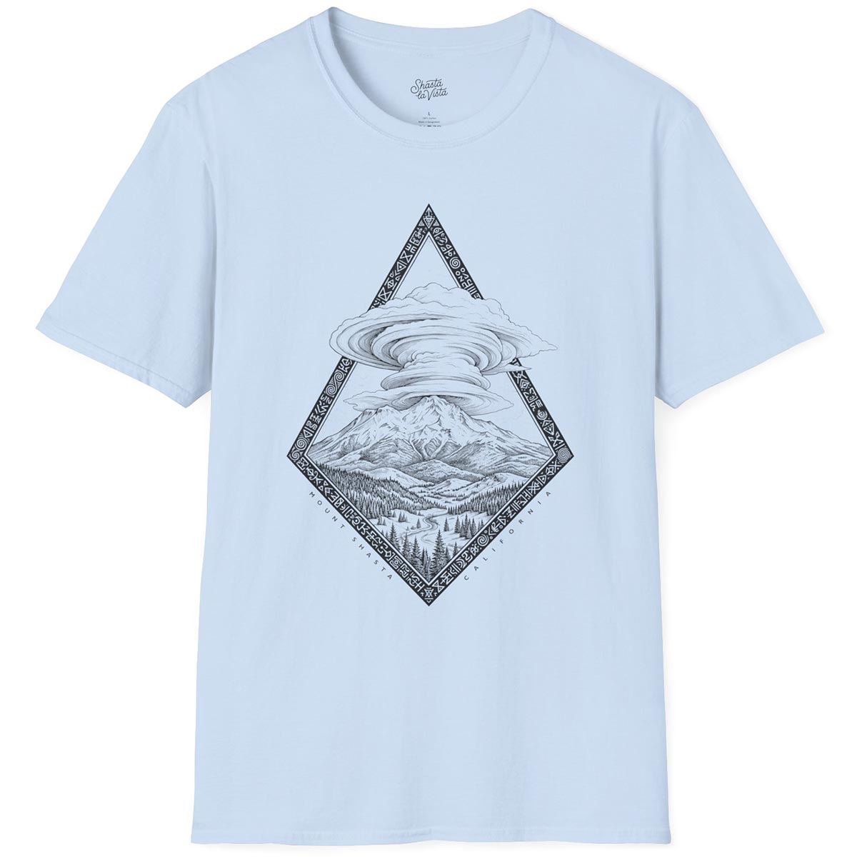 Mount Shasta Lenticular Clouds T-Shirt