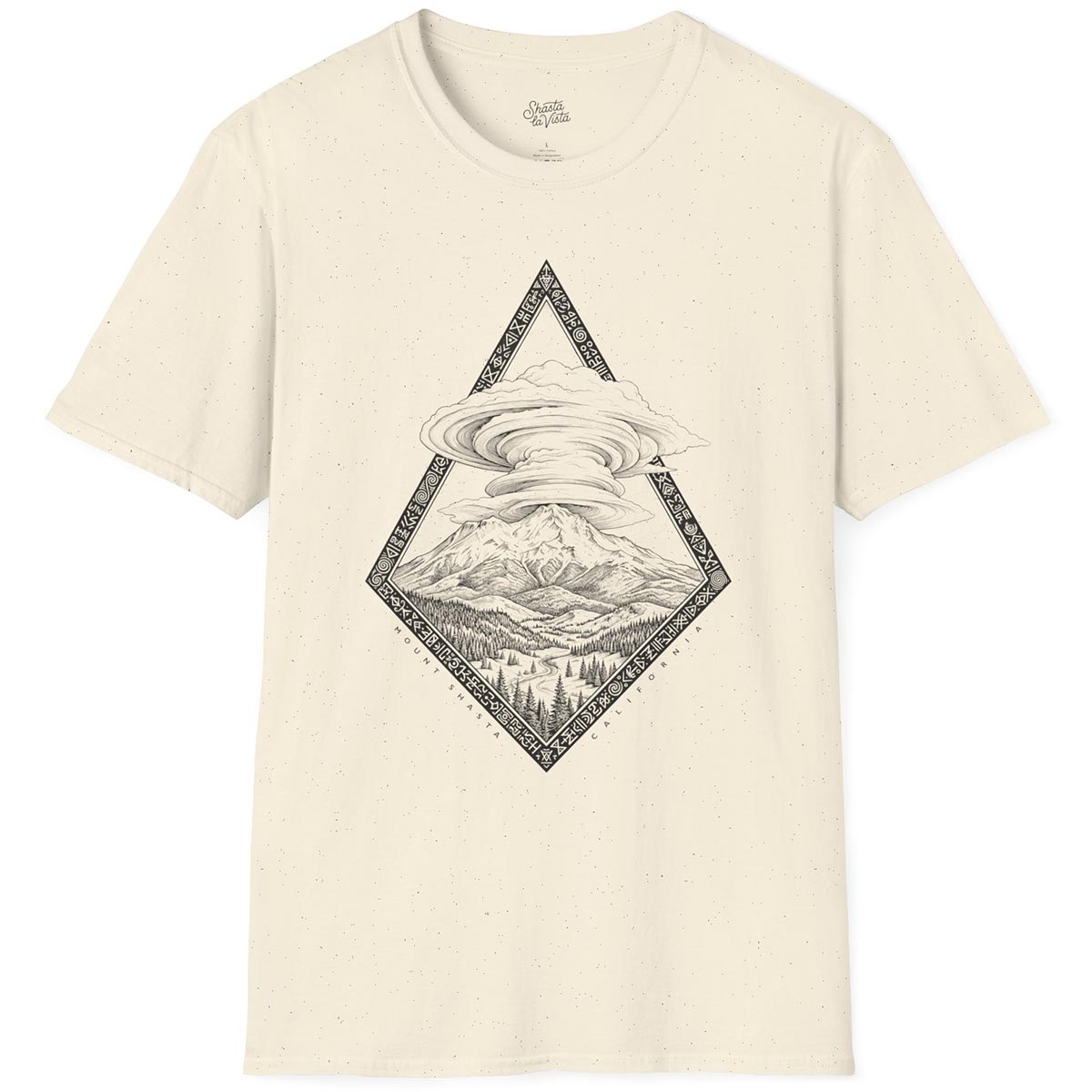 Mount Shasta Lenticular Clouds T-Shirt