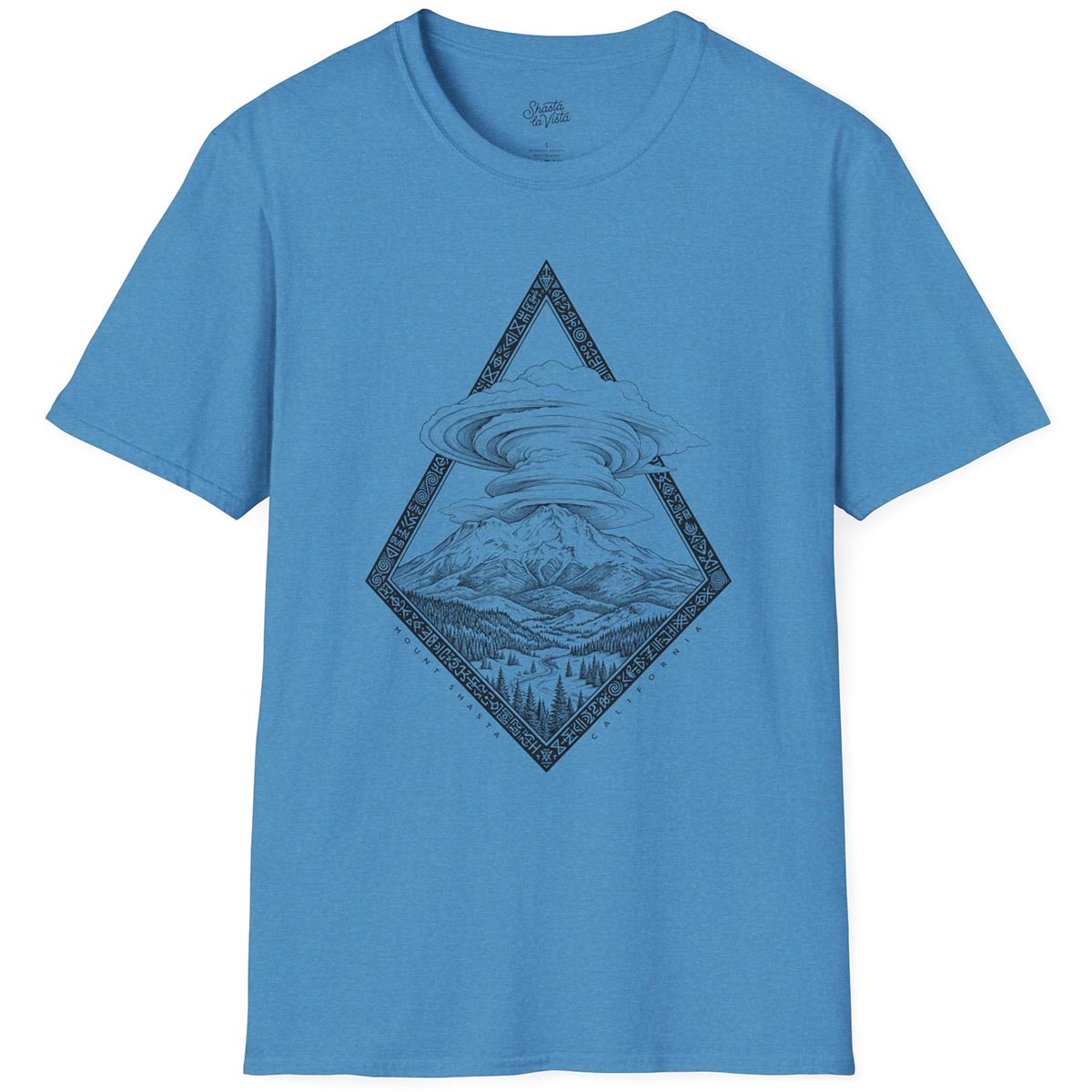Mount Shasta Lenticular Clouds T-Shirt