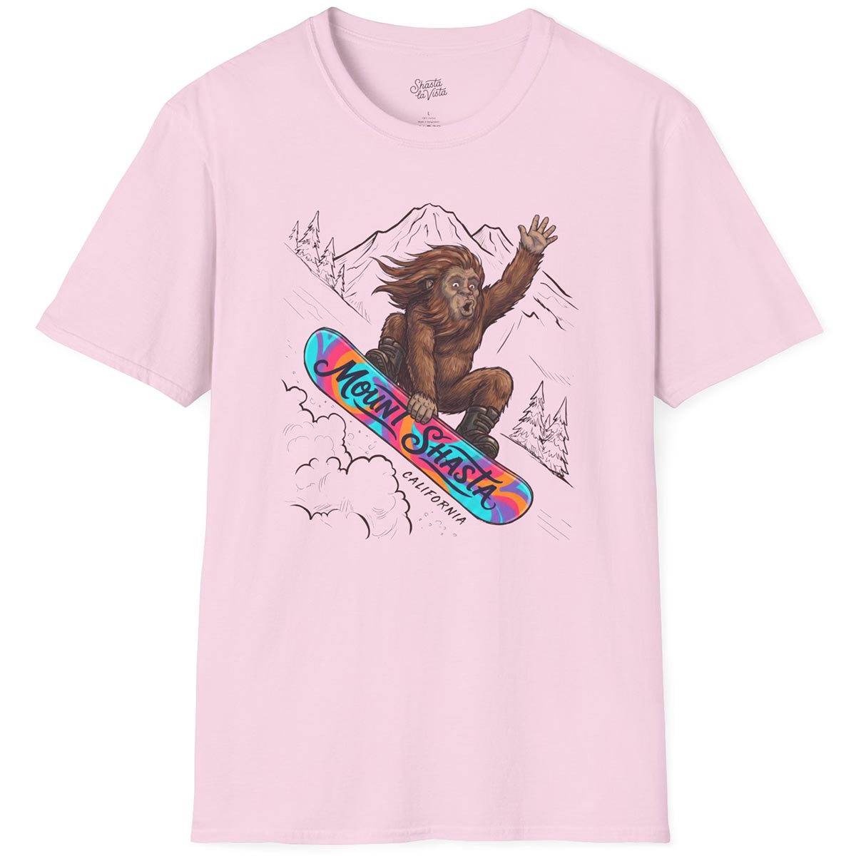 Snowboarder Bigfoot T-Shirt