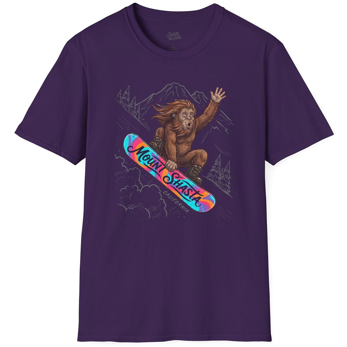 Snowboarder Bigfoot T-Shirt