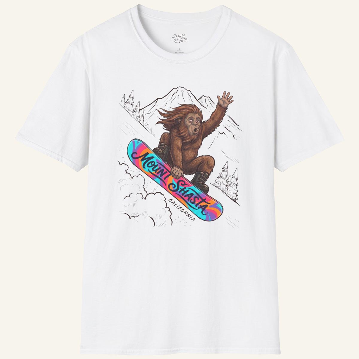 Snowboarder Bigfoot T-Shirt