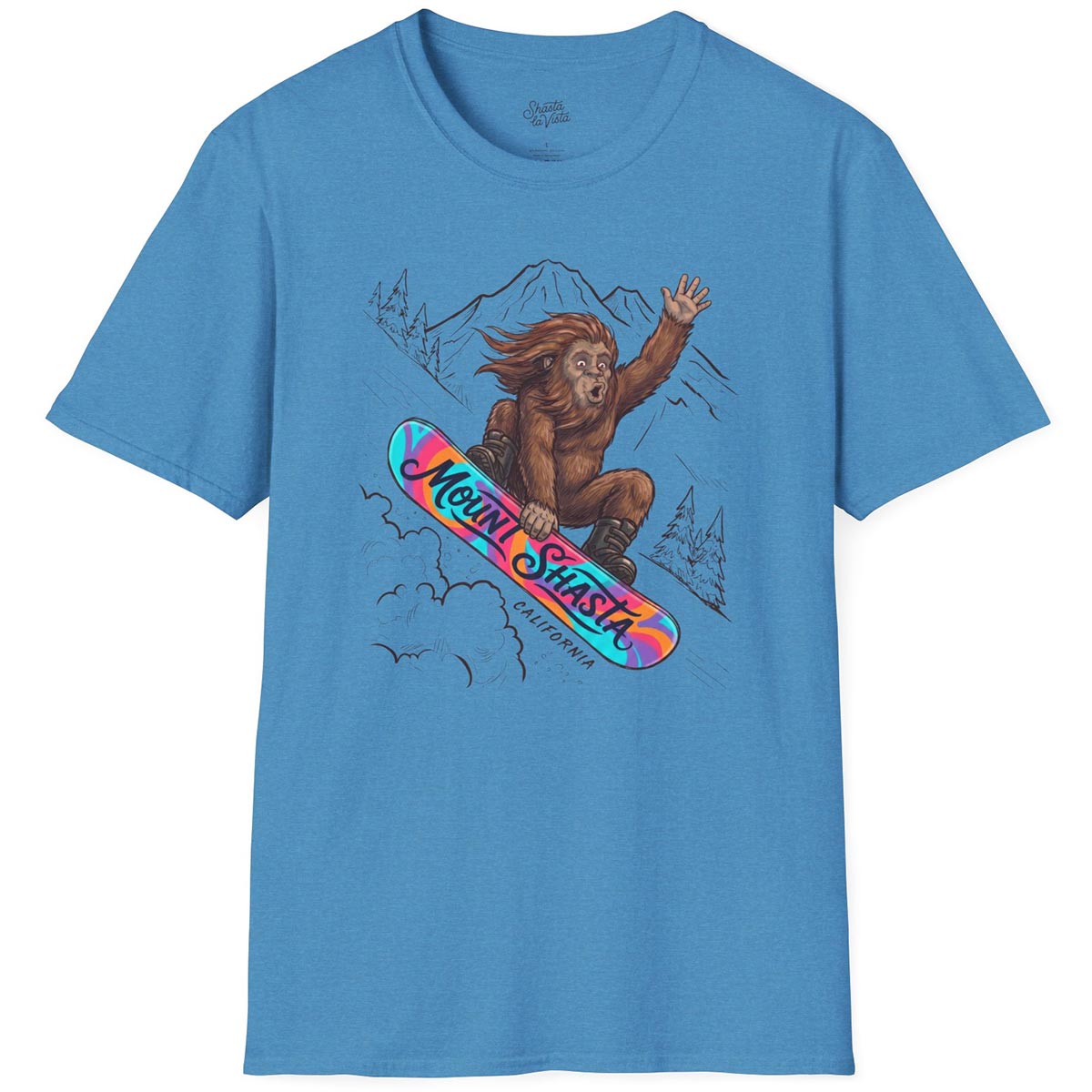 Snowboarder Bigfoot T-Shirt