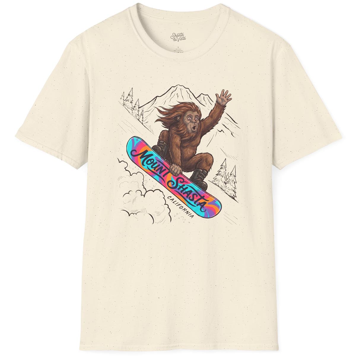 Snowboarder Bigfoot T-Shirt
