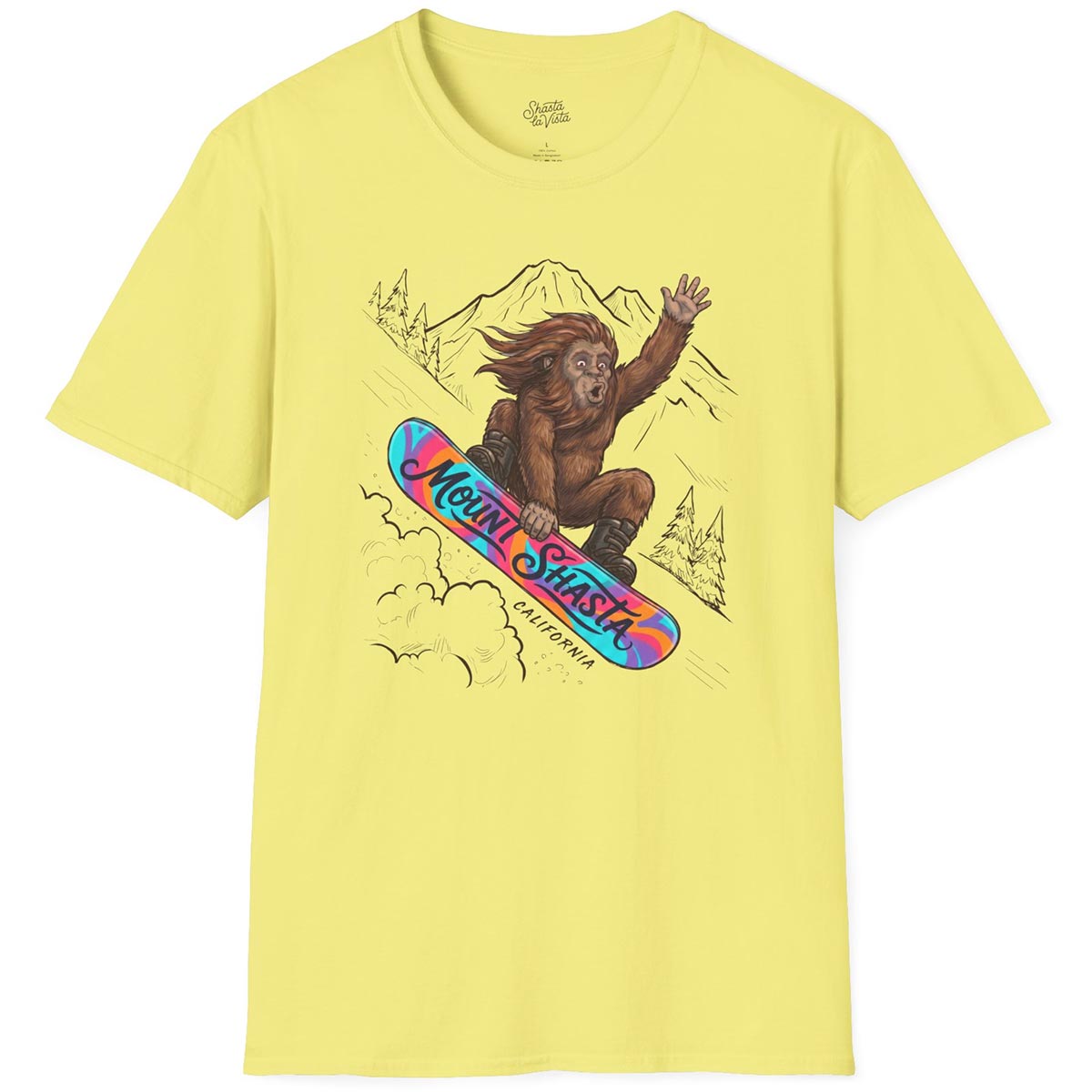Snowboarder Bigfoot T-Shirt