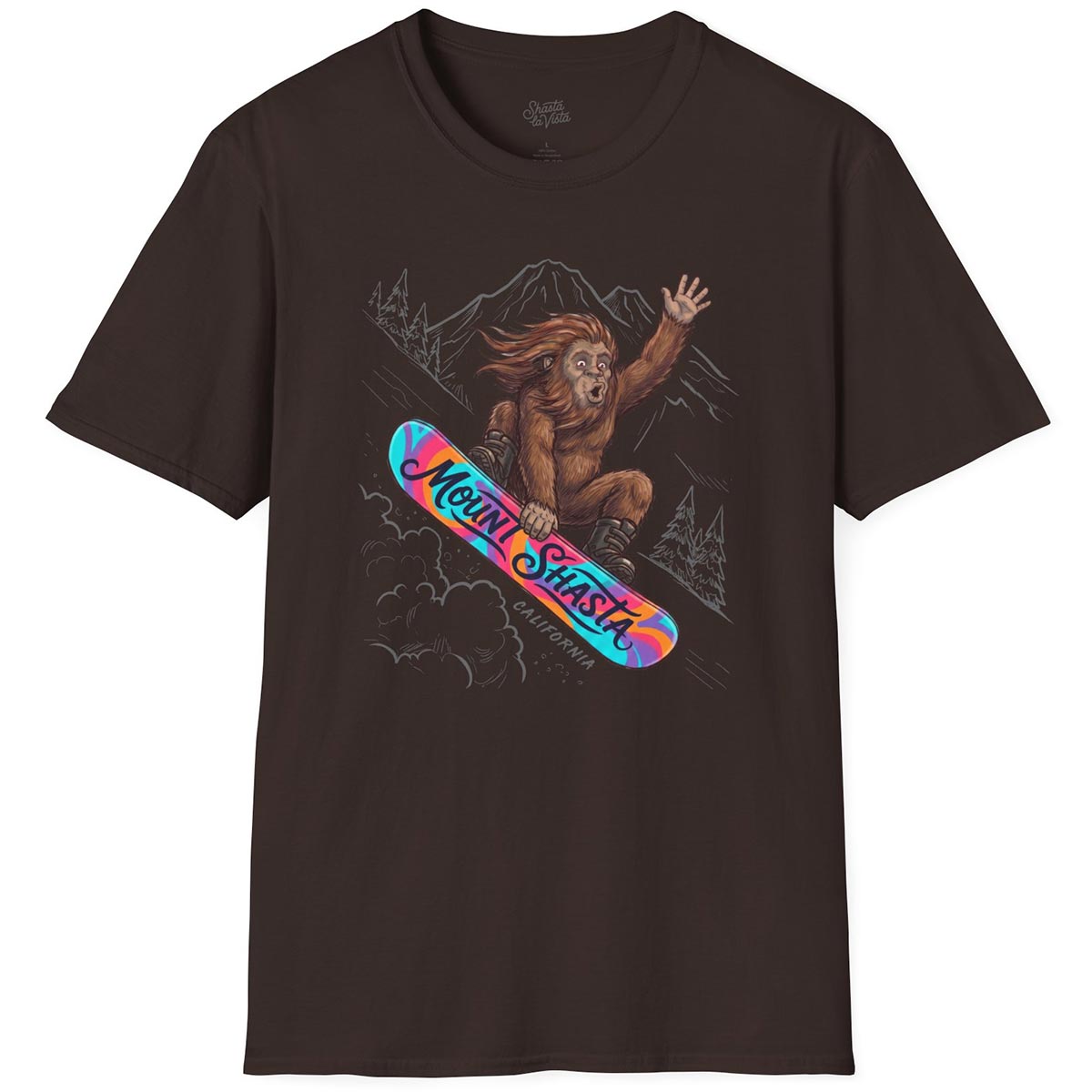 Snowboarder Bigfoot T-Shirt