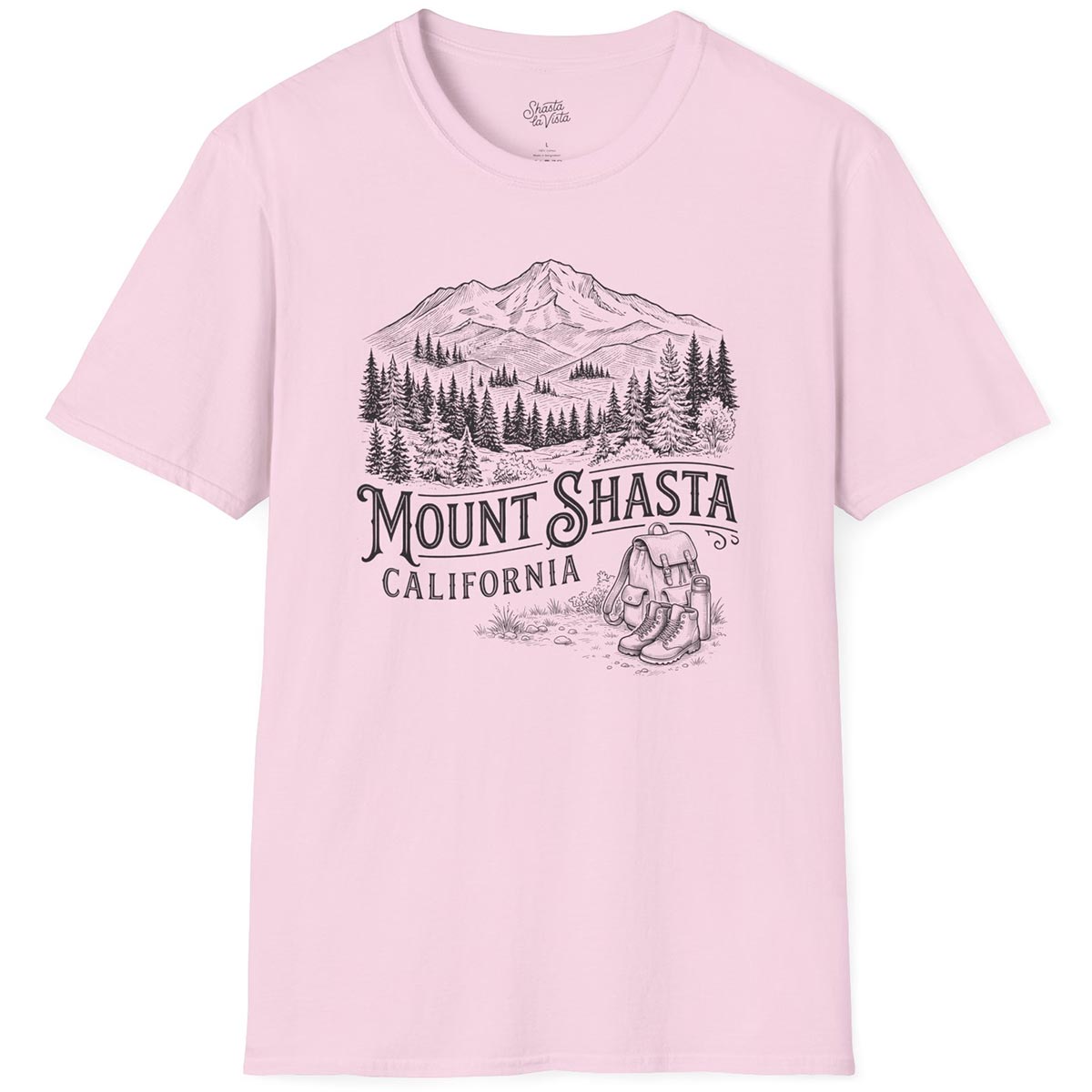 Mount Shasta Hiking T-Shirt