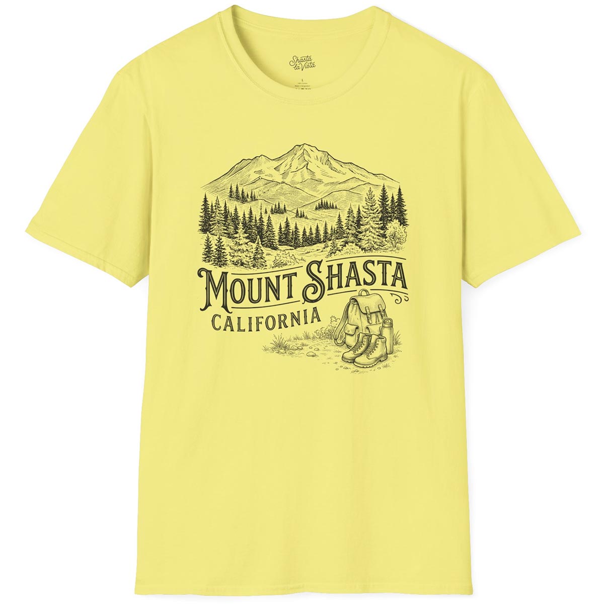 Mount Shasta Hiking T-Shirt