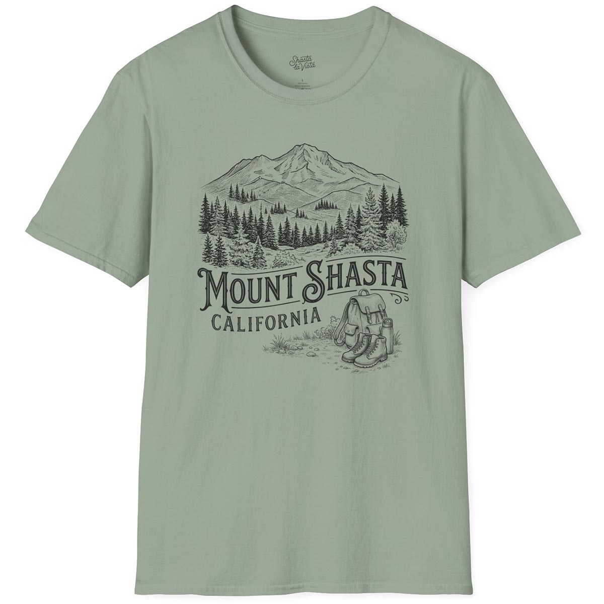Mount Shasta Hiking T-Shirt