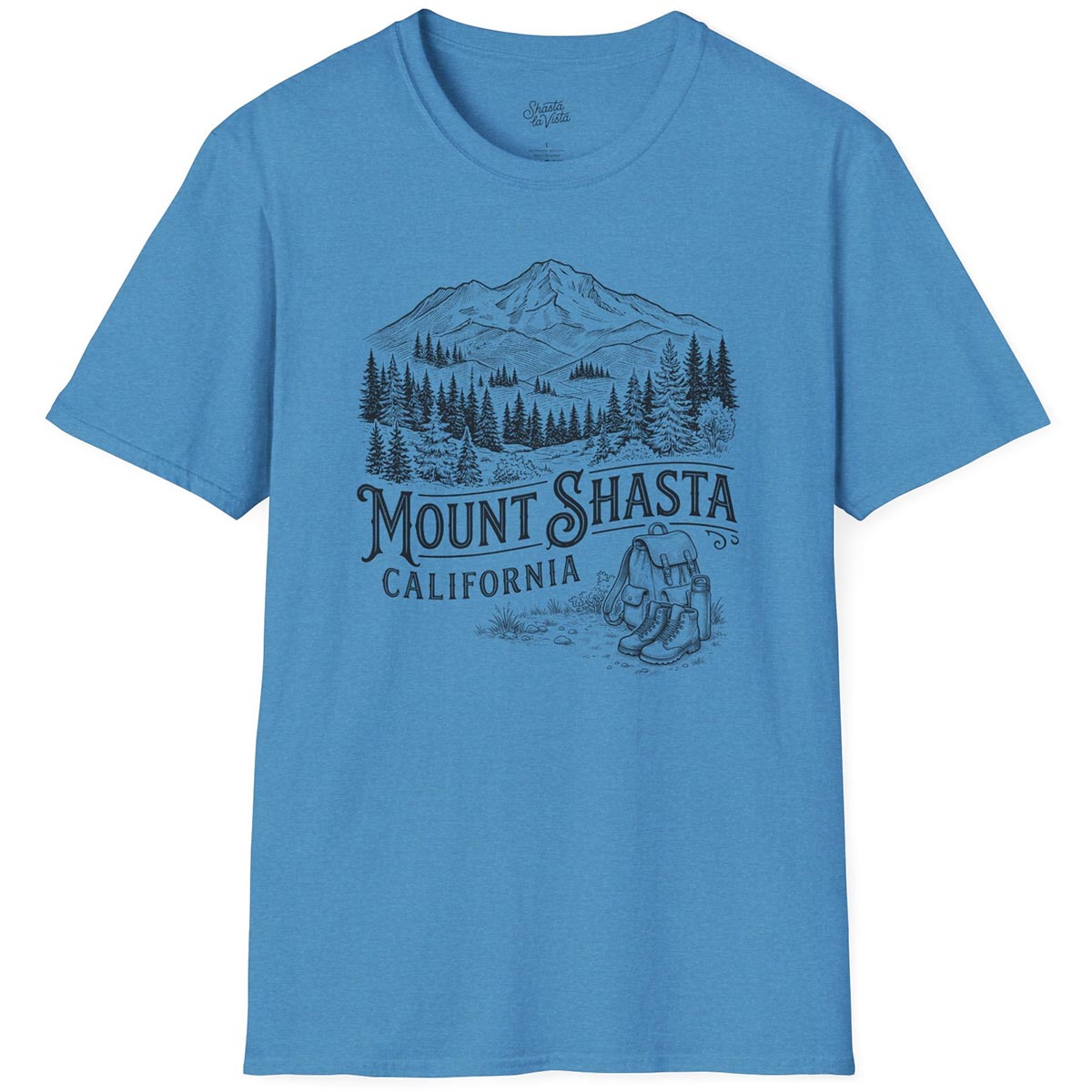 Mount Shasta Hiking T-Shirt