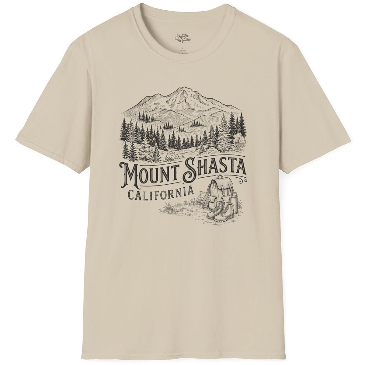 Mount Shasta Hiking T-Shirt