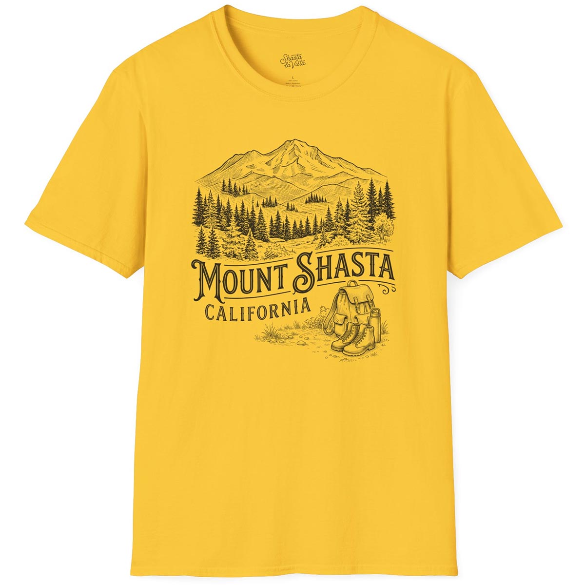 Mount Shasta Hiking T-Shirt