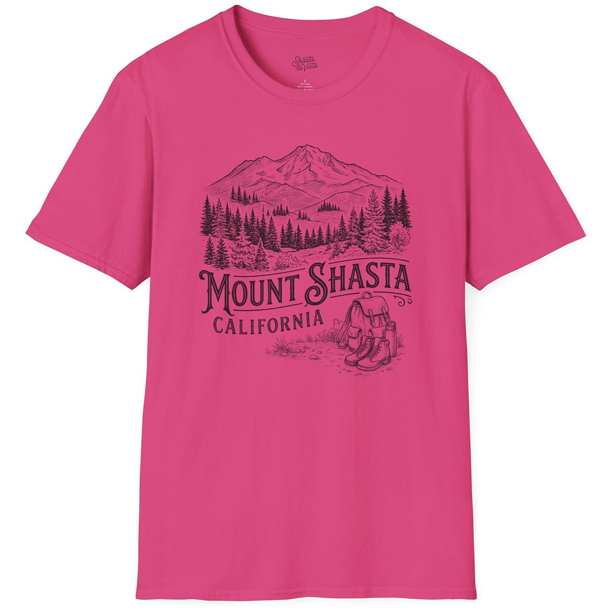 Mount Shasta Hiking T-Shirt