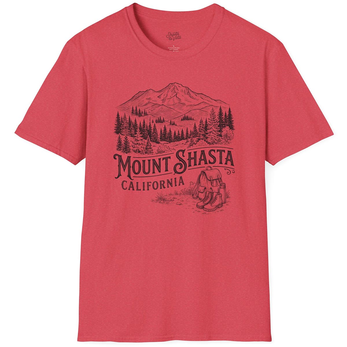Mount Shasta Hiking T-Shirt