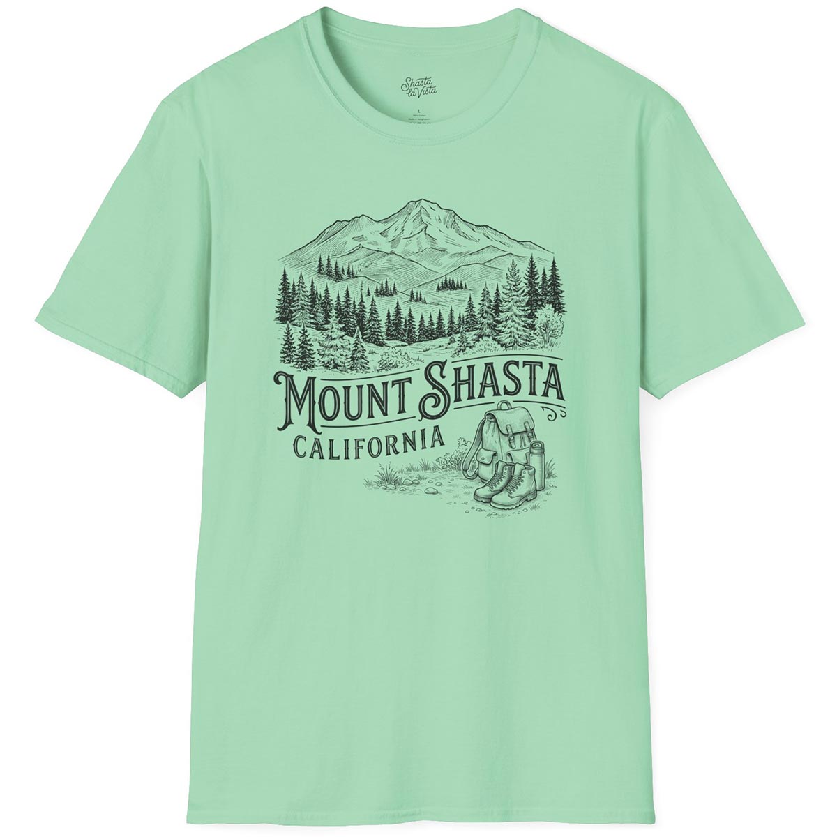 Mount Shasta Hiking T-Shirt