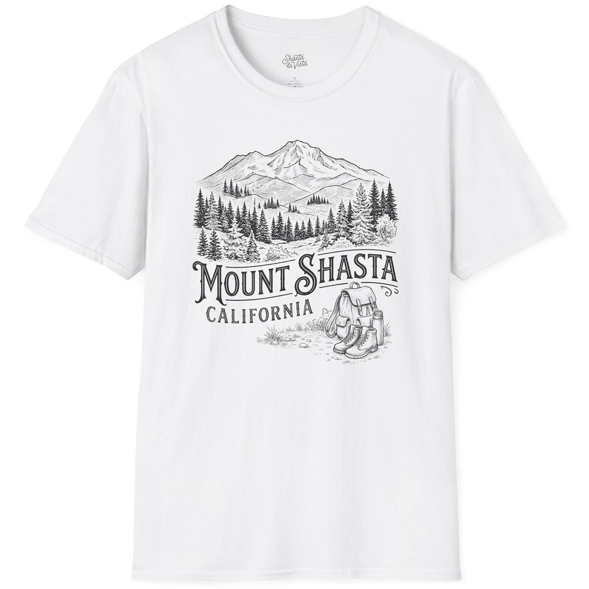 Mount Shasta Hiking T-Shirt