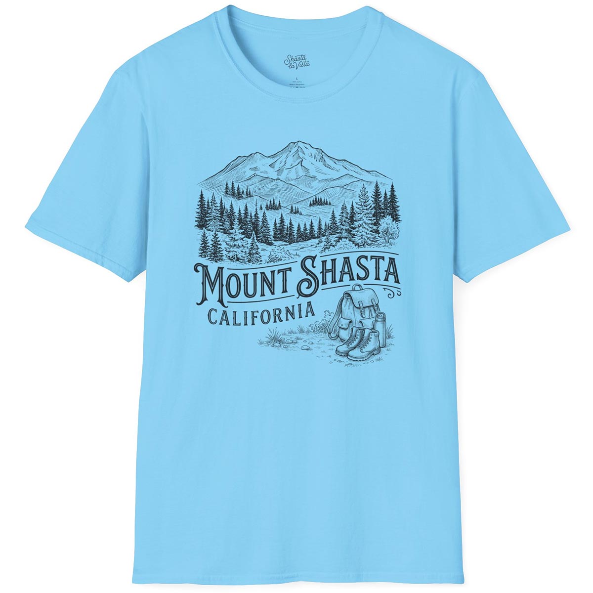 Mount Shasta Hiking T-Shirt