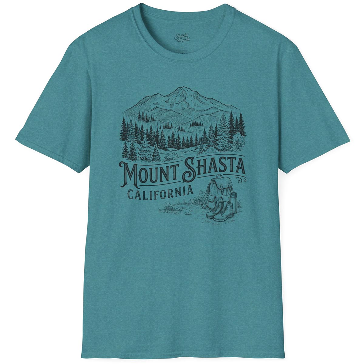 Mount Shasta Hiking T-Shirt