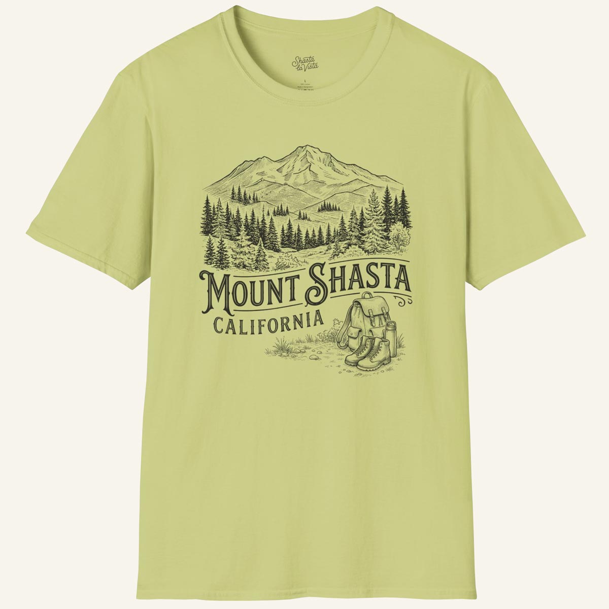 Mount Shasta Hiking T-Shirt