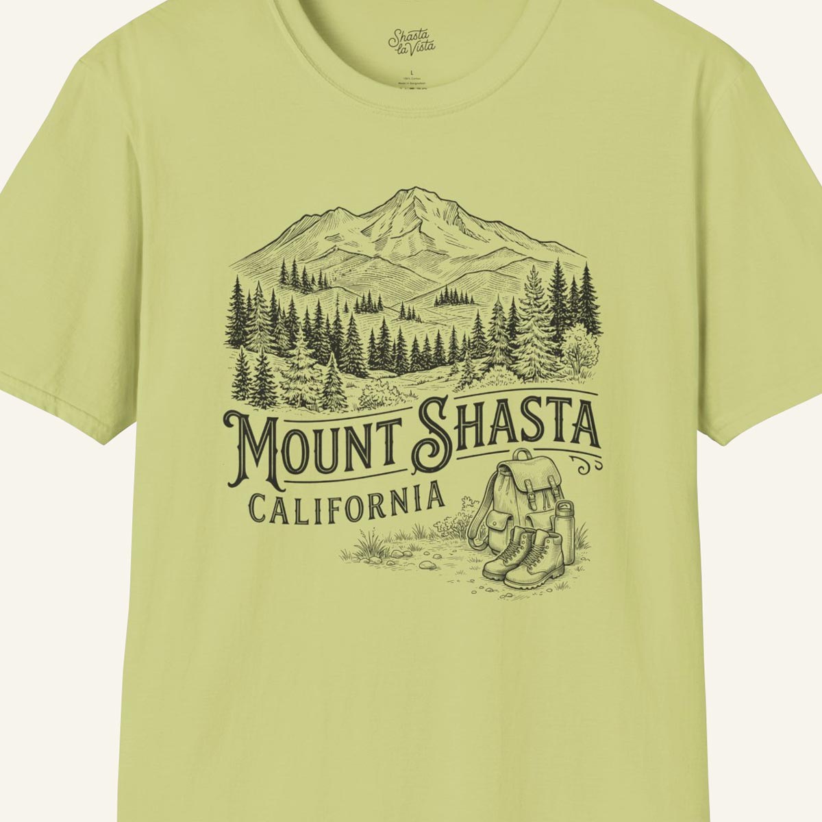 Mount Shasta Hiking T-Shirt