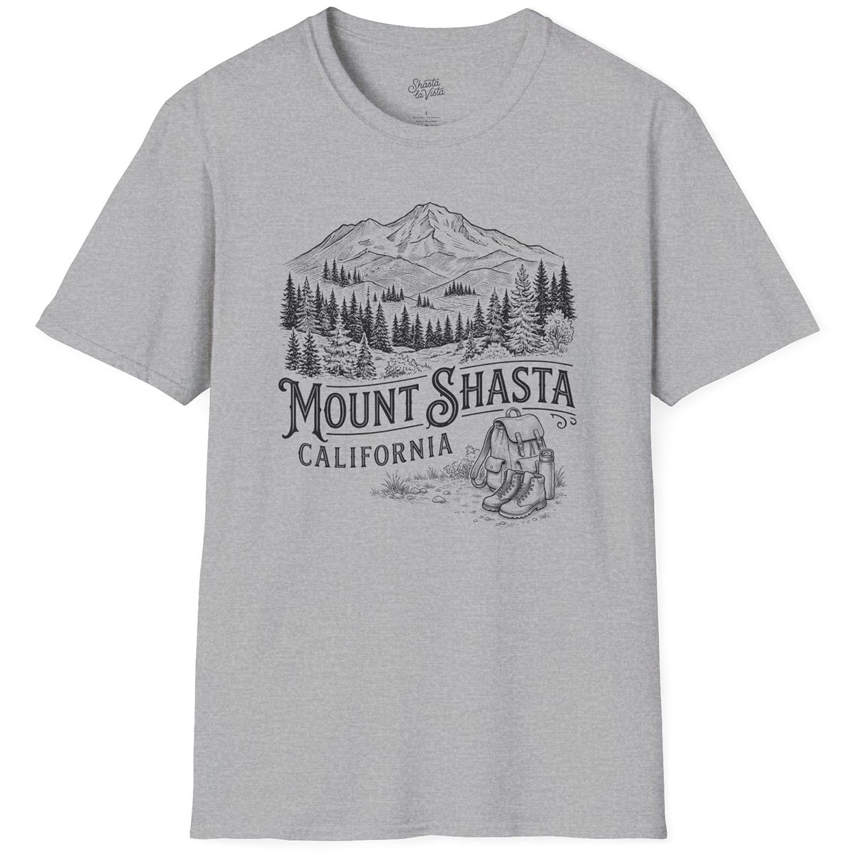 Mount Shasta Hiking T-Shirt