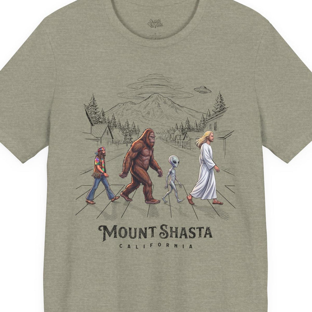 Mount Shasta Crosswalk T-Shirt