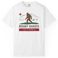 Mount Shasta Bigfoot California Flag T-Shirt