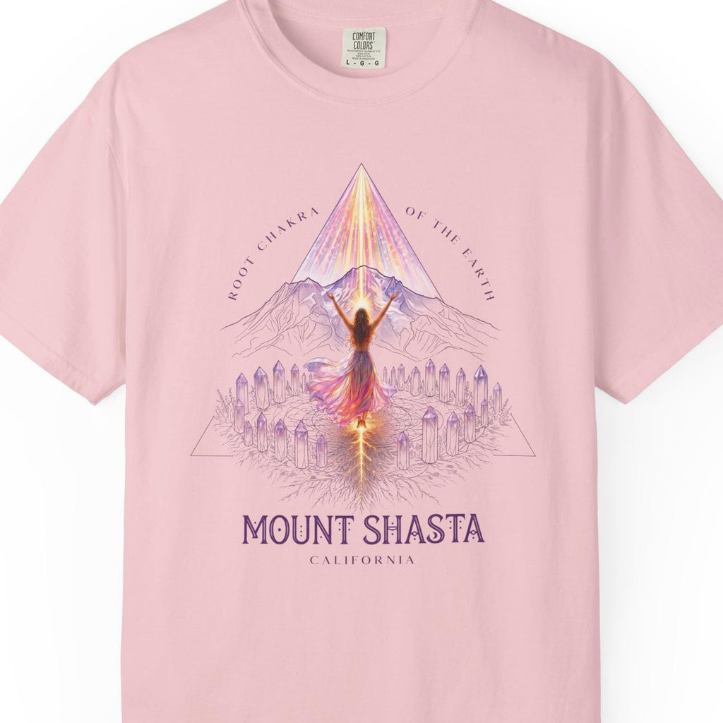 Mount Shasta Root Chakra of the Earth T-Shirt