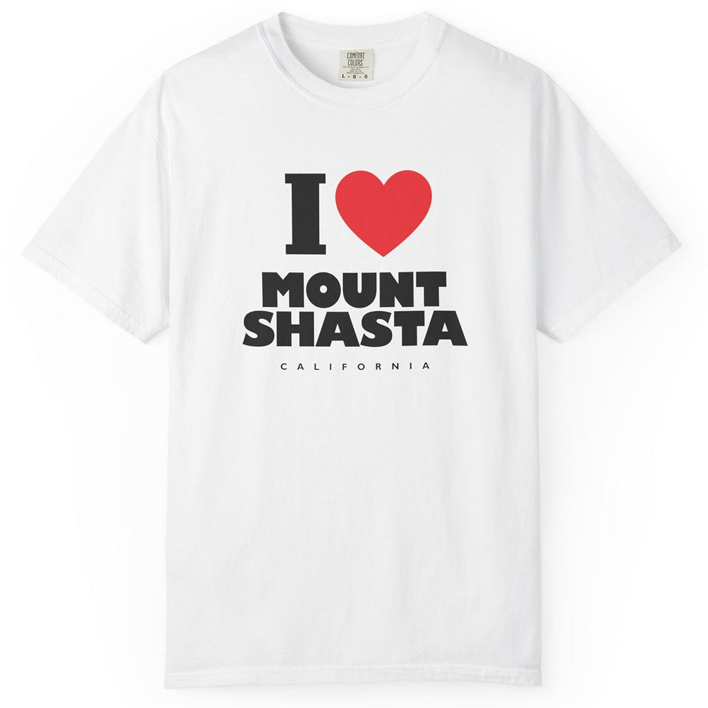 I Love Mount Shasta California T-Shirt