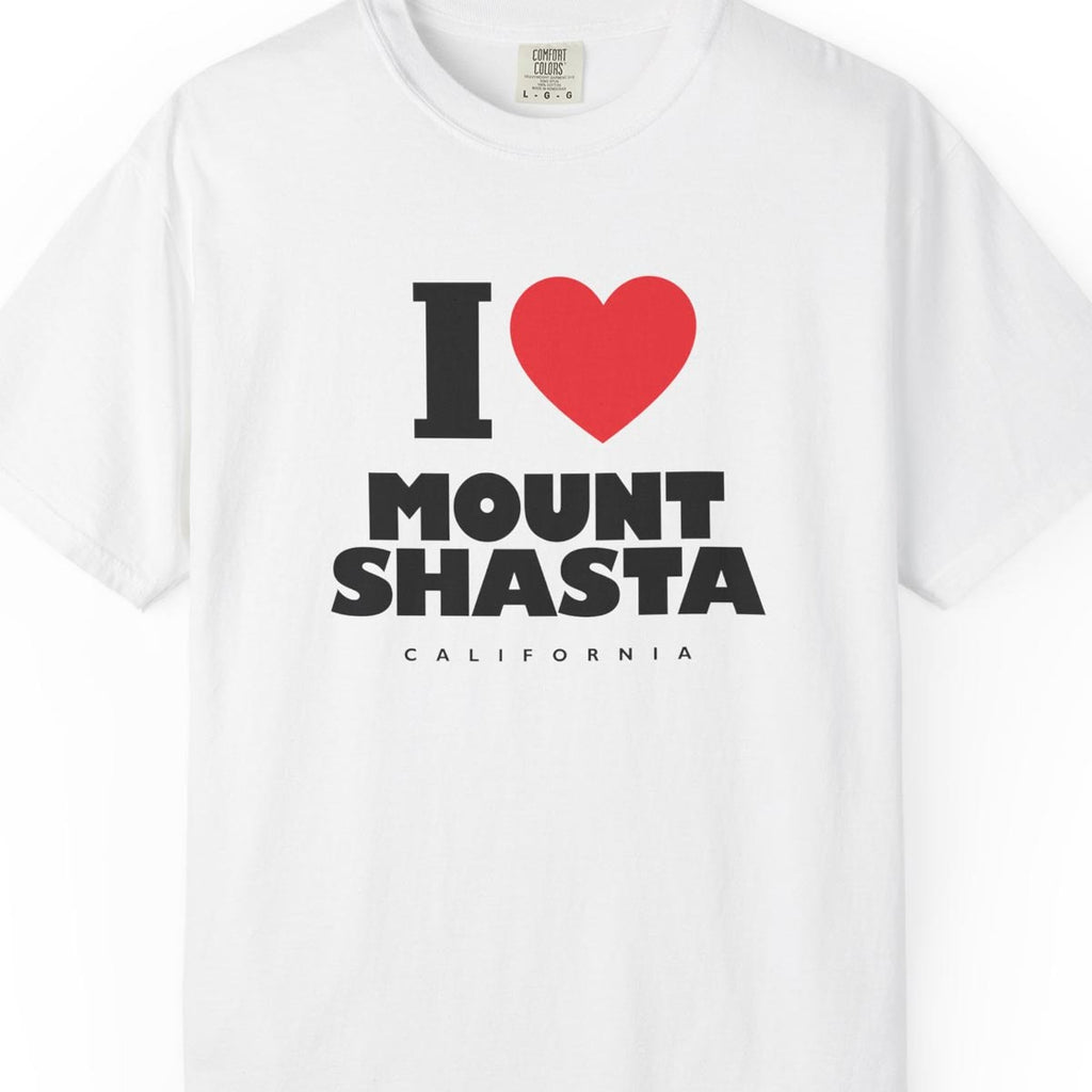 I Love Mount Shasta California T-Shirt