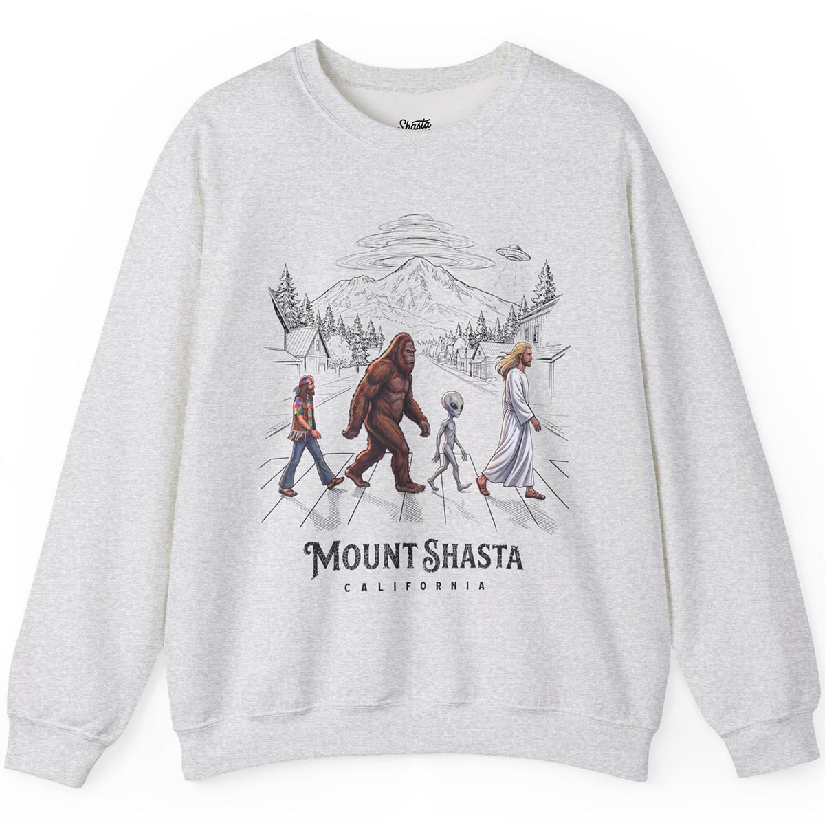Mount Shasta Legends Crosswalk Sweatshirt