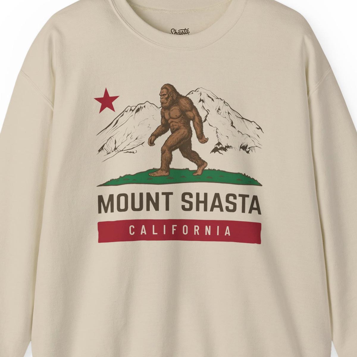Bigfoot California Flag Sweatshirt