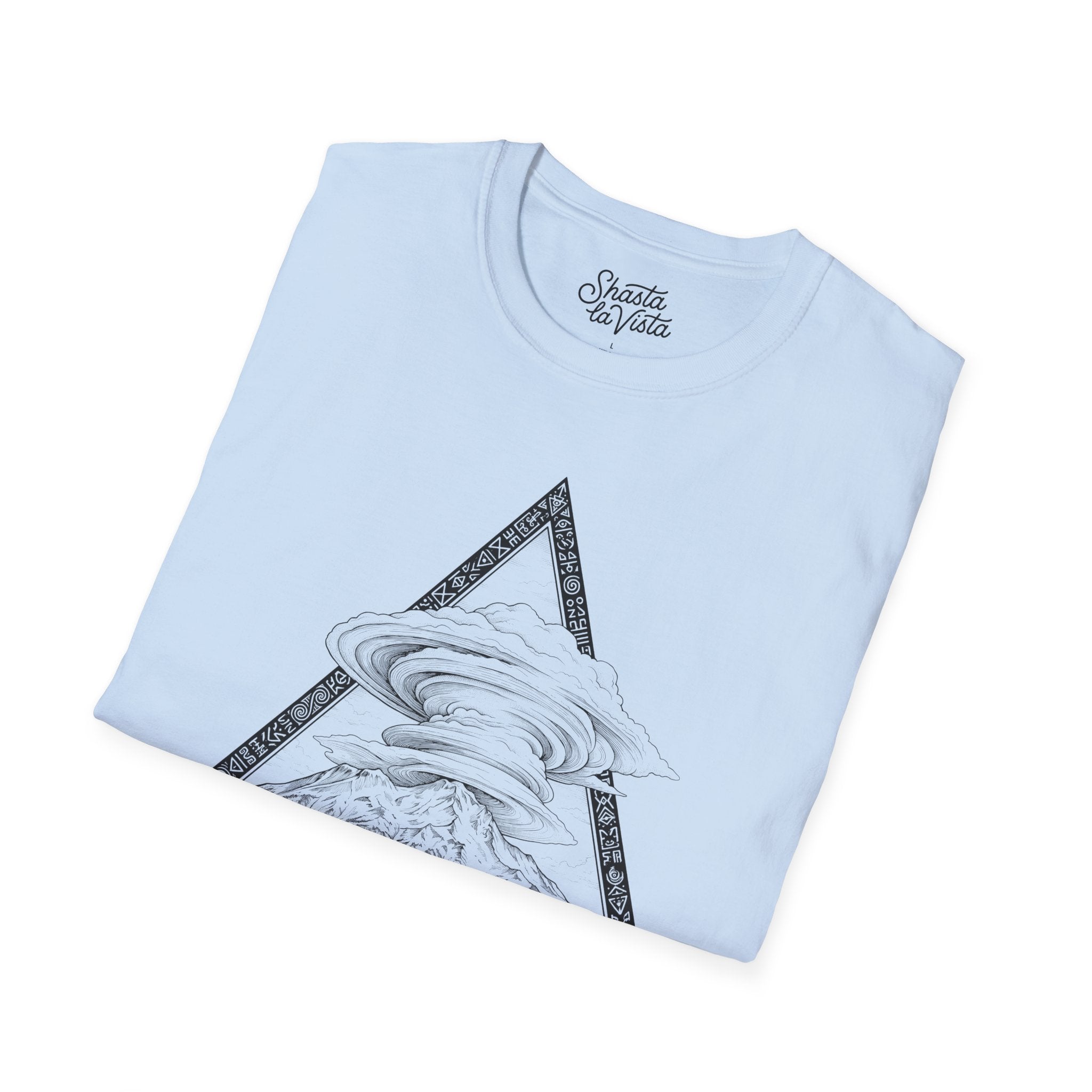 Mount Shasta California Lenticular Clouds T-Shirt